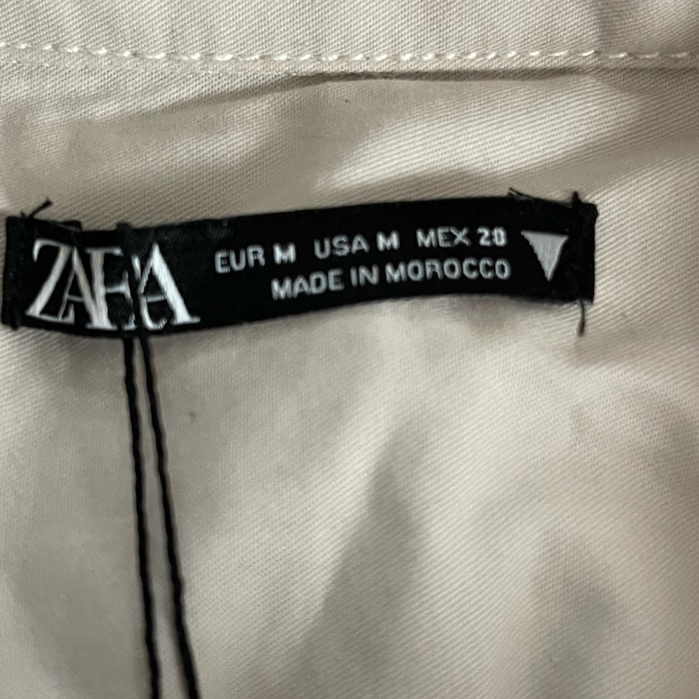 Zara beige jumpsuit - Picture 8 of 9